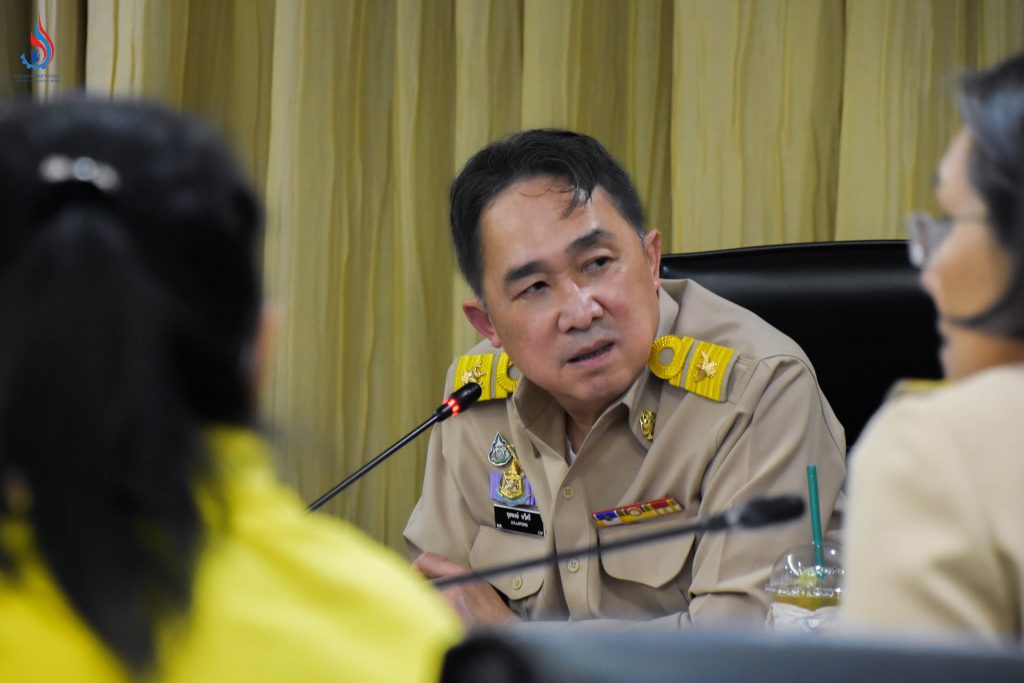 นายจุลพงษ์ ทวีศรี อธิบดีกรมโรงงานอุตสาหกรรม เป็นประธานการประชุมหารือ