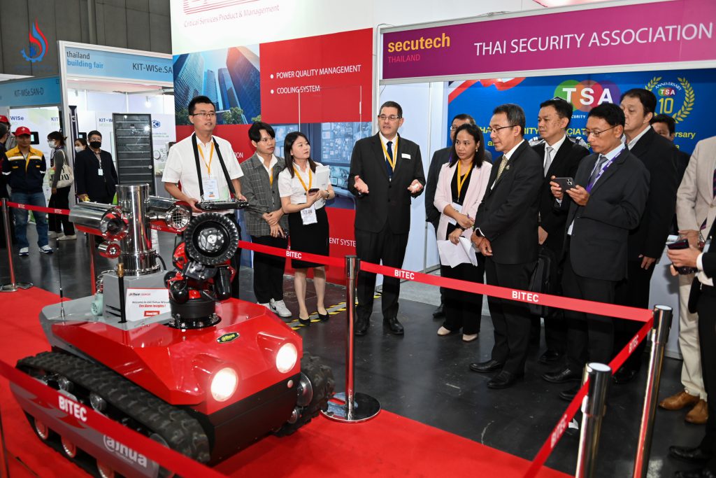 รองอธิบดีกรมโรงงานฯ เป็นประธานเปิดงาน Secutech Thailand และ Thailand Building Fair 2023
