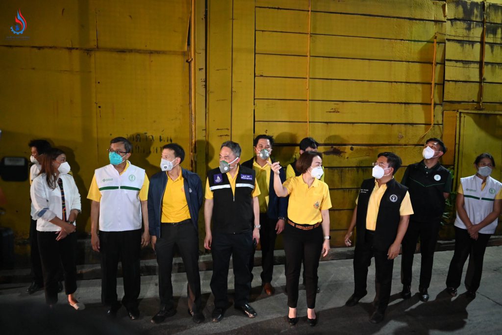 อธิบดีกรมโรงงานฯ ร่วมตรวจสอบกระบวนการขนย้ายกากตะกอนแร่แคดเมียม จากบริษัทล้อโลหะไทย กรุงเทพ