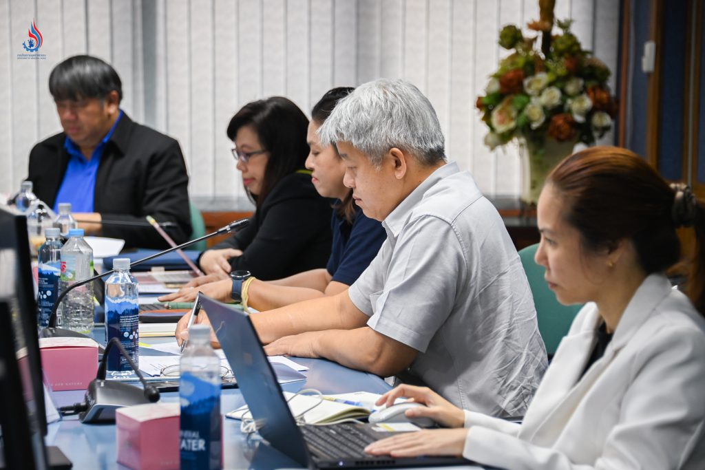 ที่ประชุมรับทราบความก้าวหน้าในการดำเนินโครงการต่าง ๆ ภายใต้การสนับสนุนงบประมาณจากกองทุนสิ่งแวดล้อมโลก