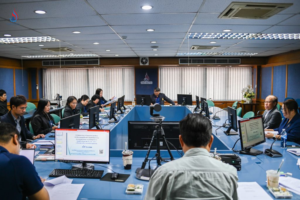 การประชุมคณะกรรมการกำกับดูแลและตรวจสอบติดตามการดำเนินงานของศูนย์บริหารจัดการวัสดุเหลือใช้อุตสาหกรรม (เตาเผาขยะอุตสาหกรรม) บางปู จังหวัดสมุทรปราการ ครั้งที่ 78-2/2568